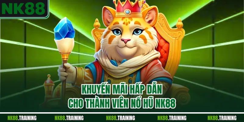 Khuyến mãi hấp dẫn cho thành viên nổ hũ NK88
